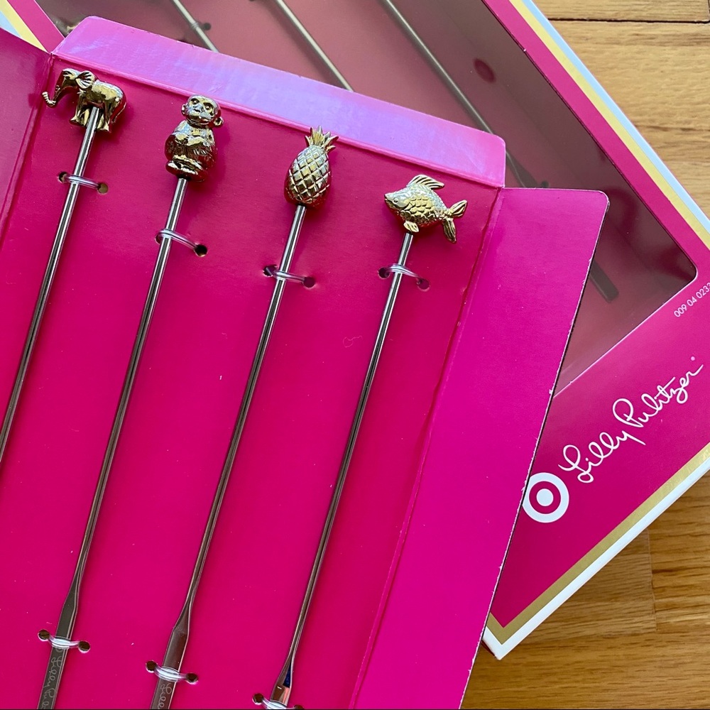 Lilly Pulitzer for Target Cocktail Stirrers